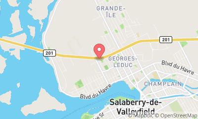 map, Financement Auto Auto Crédit Valleyfield à Salaberry-de-Valleyfield (QC) | AutoDir
