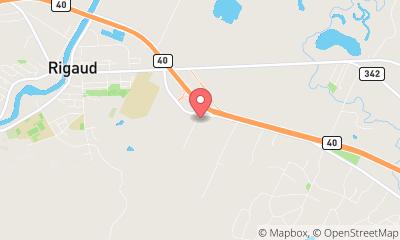 map, Towing Service Remorquage Normand towing transport in Rigaud (Quebec) | AutoDir