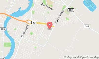 map, Auto Repair Walmart in Sorel-Tracy (QC) | AutoDir