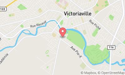 map, Truck Parts BMR Victoriaville | VIVACO cooperative group in Victoriaville (Quebec) | AutoDir