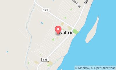 map, Towing Service Remorquage Tessier Inc in Lavaltrie (Quebec) | AutoDir