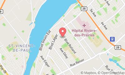 map, Service de remorquage Towing St Leonard à Montréal-Nord (QC) | AutoDir