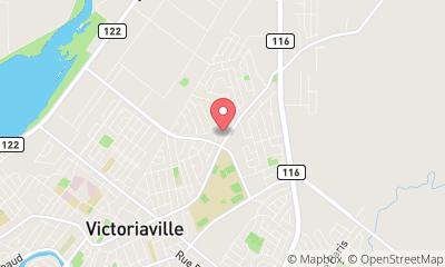 map, Magasin de pneus Docteur du Pare-Brise à Victoriaville (Quebec) | AutoDir