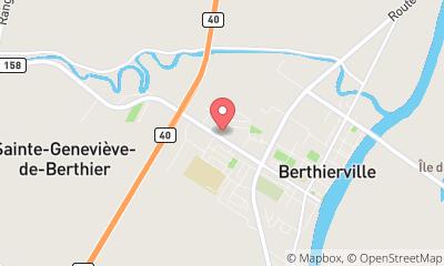 map, Truck Rental U-Haul Neighborhood Dealer in Berthierville (Quebec) | AutoDir