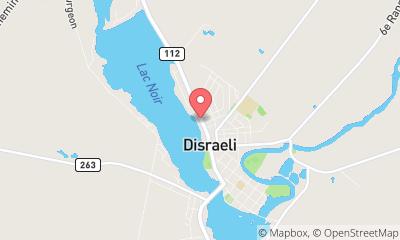 map, Piéces détachés camion NAPA Pièces d'auto - Thetford Diesel inc à Disraeli (Quebec) | AutoDir