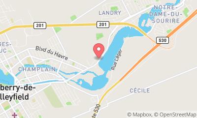 map, Atelier de réparation automobile FIX AUTO VALLEYFIELD à Salaberry-de-Valleyfield (Quebec) | AutoDir