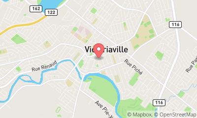 map, Motorcycle Parts Atelier Du Vélo Victo Ouverture le 1er Mars 2021 in Victoriaville (QC) | AutoDir