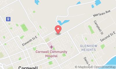 map, Oil Change Jiffy Auto Service in Cornwall (ON) | AutoDir