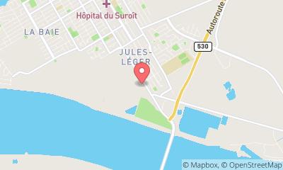 map, Towing Service Remorquage Leboeuf - Service de remorquage à Valleyfield in Salaberry-de-Valleyfield (QC) | AutoDir