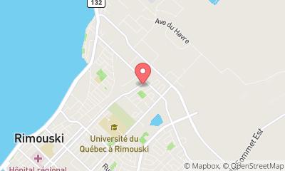 map, Réparation de moto AMH Du Canada Ltee à Rimouski (QC) | AutoDir