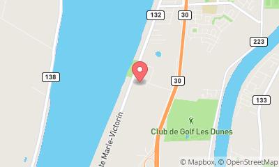 map, Towing Service Garage S. Pineard & Remorquage JMS in Sorel-Tracy (Quebec) | AutoDir