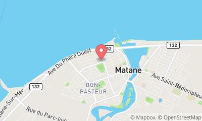 map, Towing Service Remorquage St-Laurent in Matane (Quebec) | AutoDir