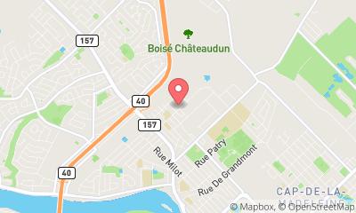 map, Magasin de pneus Entrepôt du Pneu Cap-de-la-Madeleine à Trois-Rivières (QC) | AutoDir