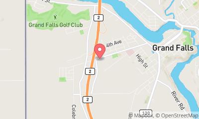 map, Réparation de camion M & M Service Inc. Mechanic Division à Grand Falls (NB) | AutoDir