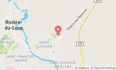 map, Truck Repair Garage p e Fraser in Rivière-du-Loup (Quebec) | AutoDir