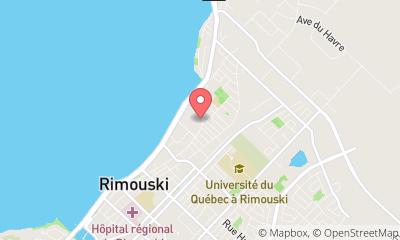 map, Oil Change Lebeau Vitres d'autos in Rimouski (QC) | AutoDir