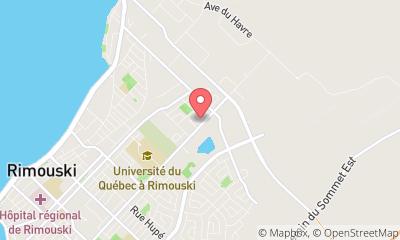 map, Oil Change Greg Tech in Rimouski (Quebec) | AutoDir