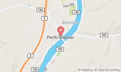 map, Piéces détachés camion NAPA Auto Parts - River Valley Auto Parts Inc à Perth-Andover (NB) | AutoDir