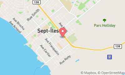 map, Car Rental National Car Rental in Sept-Iles (Quebec) | AutoDir