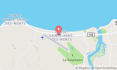 map, Car Rental Location Sauvageau in Sainte-Anne-des-Monts (Quebec) | AutoDir