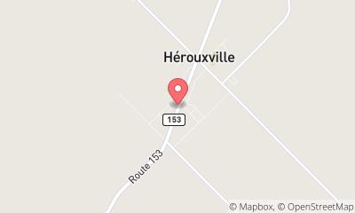 map, Auto Repair Mécanique MD in Hérouxville (QC) | AutoDir