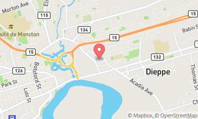 map, Oil Change Canadian Tire in Dieppe (NB) | AutoDir