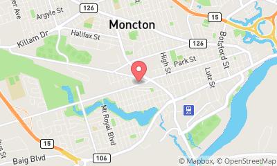 map, Auto Broker Imperial Insurance - Member of the Huestis Group in Moncton (NB) | AutoDir