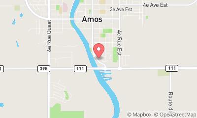 map, Boat Rental Equipement R S Lacroix Inc in Amos (Quebec) | AutoDir