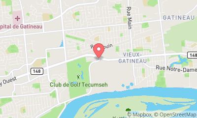 map, Magasin de pneus Les Experts sur Roues inc. à Gatineau (QC) | AutoDir