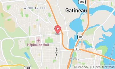 map, Tire Shop Les Experts Sur Roues in Gatineau (QC) | AutoDir