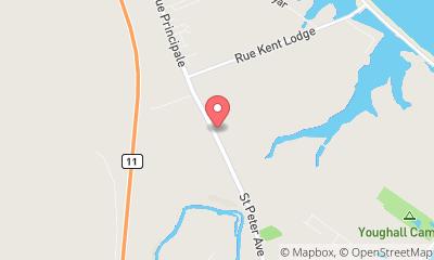 map, RV Dealer Roulottes Acadie Trailers Inc in Beresford (NB) | AutoDir