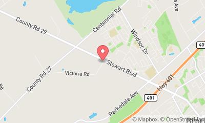 map, Agence de location automobiles Dixon’s Car and Truck Rental à Brockville (ON) | AutoDir