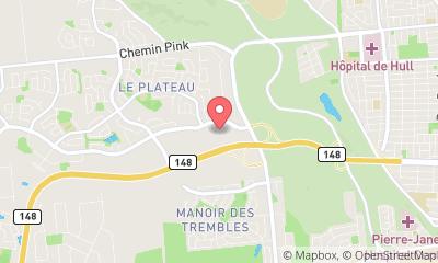 map, Oil Change Mr. Lube in Gatineau (Quebec) | AutoDir