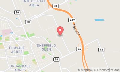 map, Oil Change Sheffield Auto Services in Ottawa (ON) | AutoDir