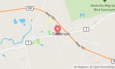map, Agence de location automobiles Discount Car & Truck Rentals à Coldbrook (NS) | AutoDir
