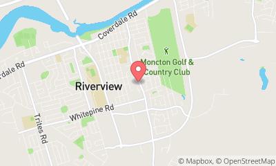 map, Oil Change Riverview Truck Repair in Riverview (NB) | AutoDir