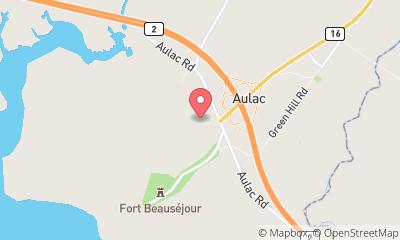 map, Réparation de camion Haylock Truck & Trailer à Aulac (NB) | AutoDir