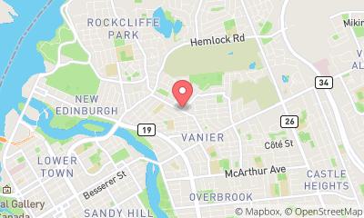 map, Auto Repair Kavanaugh Garage in Vanier (ON) | AutoDir