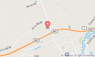 map, Oil Change Quick Truck Lube Napanee in Napanee (ON) | AutoDir