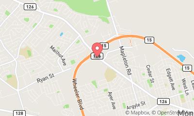 map, Motorcycle Parts Battery House in Moncton (NB) | AutoDir