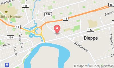 map, Auto Repair Coast Tire & Auto Service Ltd in Dieppe (NB) | AutoDir