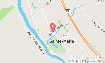 map, Agence de location automobiles Via Route à Sainte-Marie (QC) | AutoDir