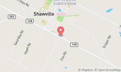 map, Location de Quad Benson Autoparts à Shawville (QC) | AutoDir